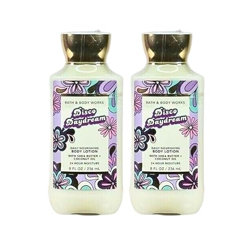 Bath & Body Works Body Lotion Pack of 2, 8oz Each (Disco Daydream)