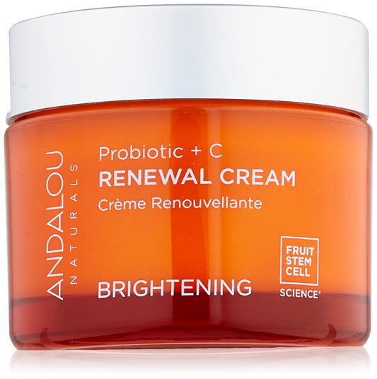 Andalou Naturals Face Cream Probiotic C Renewal 50 ml, 1.7 Fl Oz