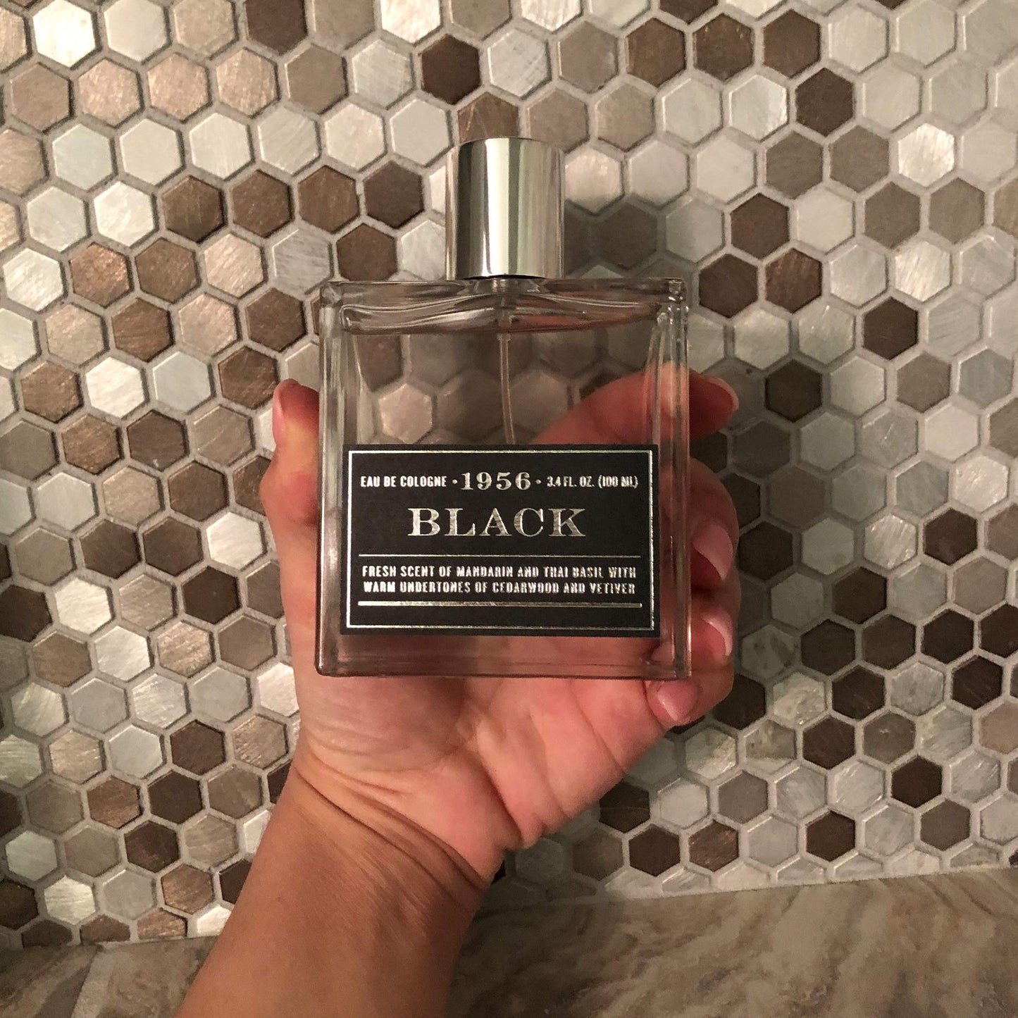 Tru Fragrance Beauty 1956 Collection Men's Cologne Spray - Black, 3.4 oz 100 ml
