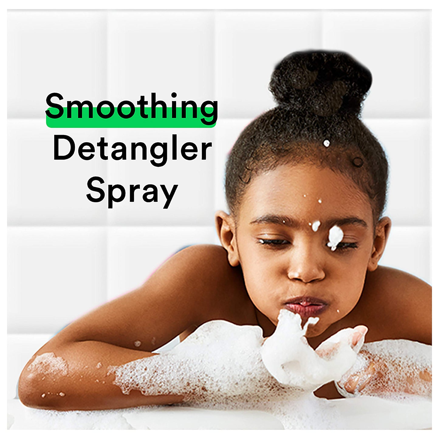 Suave Kids Detangler Spray For Tear-Free Styling Silly Apple Dermatologist-Tested Hair Detangler Formula 10 oz