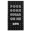 Northwest Def Leppard Sugar Beach Towel, Rock and Roll Pool and Bath Towel, Soft and Absorbent, Quick Dry, 30 x 60 inches
