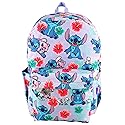 Wondapop Disney Lilo & Stitch 17 Inch Deluxe Backpack with Laptop Compartment (Lavender)