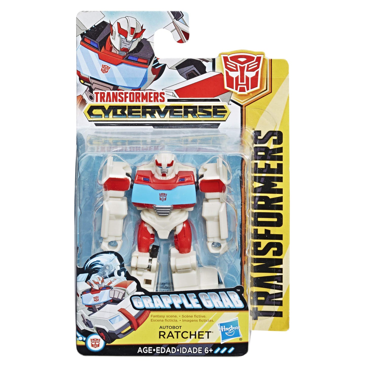 Transformers E3634 Cyberverse Action Attackers: Scout Class Autobot Ratchet Action Figure Toy