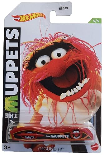 Hot Wheels Ground FX, [red] The Muppets 5/5