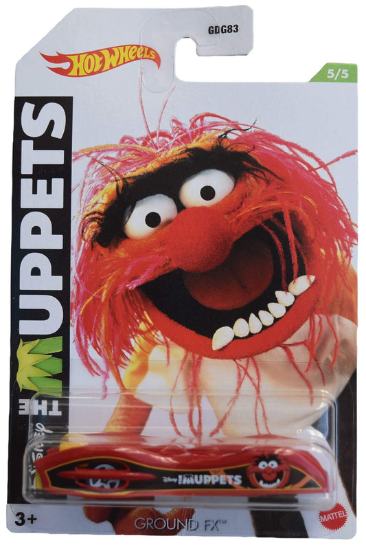 Hot Wheels Ground FX, [red] The Muppets 5/5