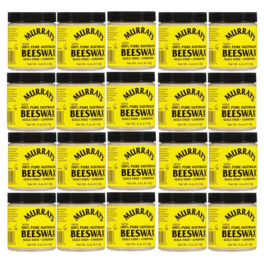 Murrays 100% Pure Beeswax 4 oz (20 pack)