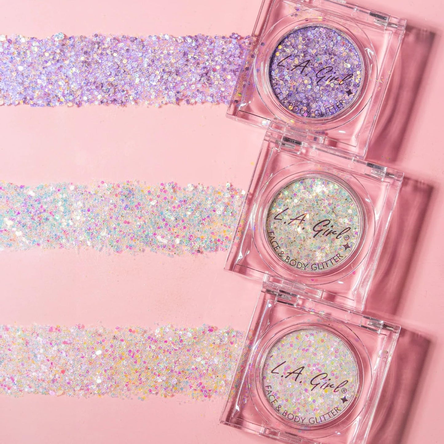 L.A. Girl 3pc Glitter Face & Body Gift Set G43388