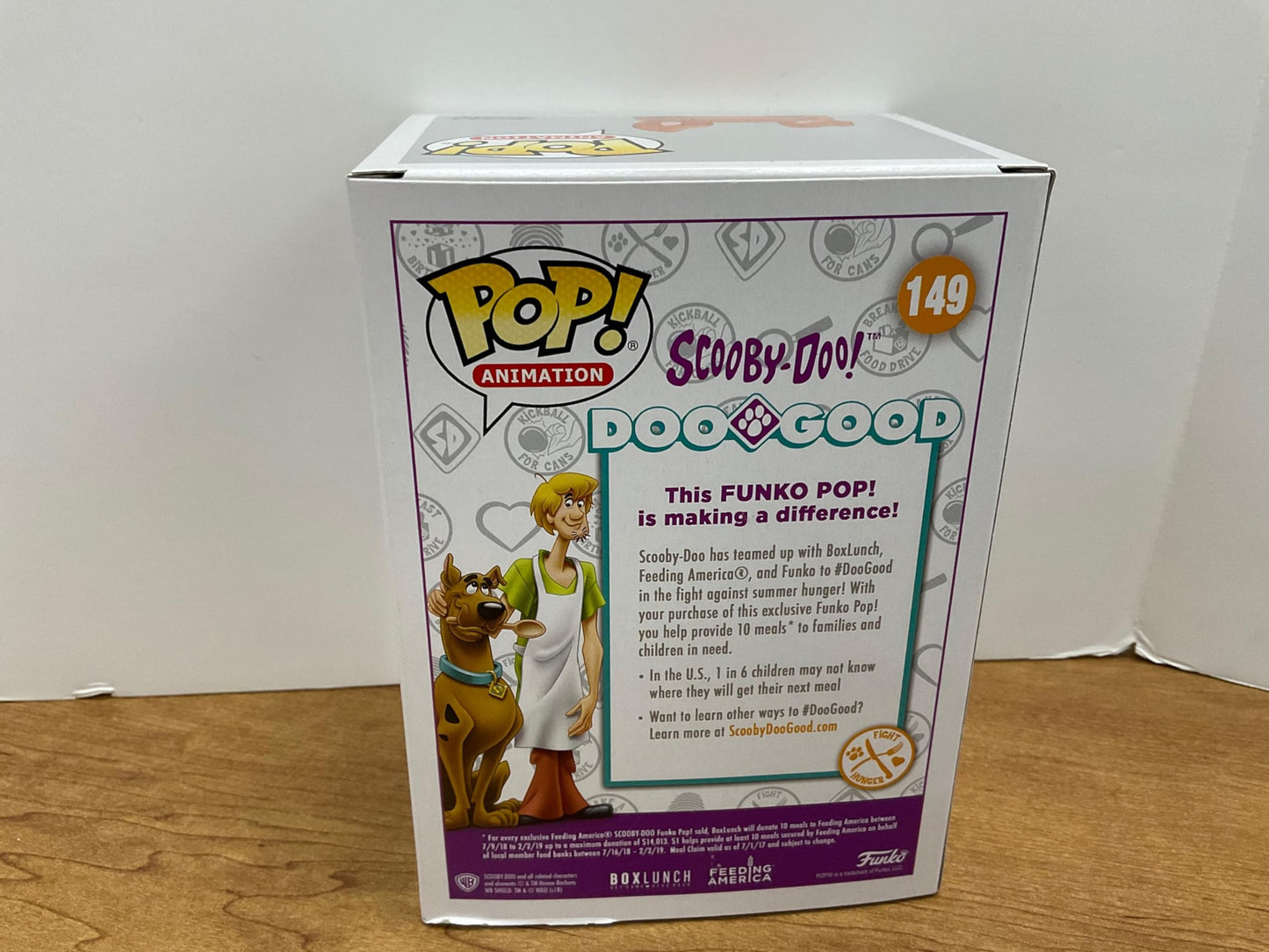 Funko POP! Orange Flocked Scooby Doo #149