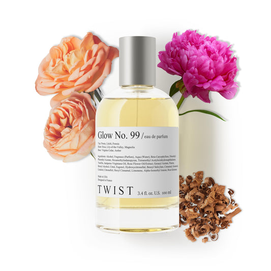 Twist Glow No. 99 - Inspired by Chlo.e EDP, Long-Lasting Perfume for Women, Rose & Peony, Vegan, Clean Ingredients, Fragrance - Spray 100 ml | 3.4 fl Beauty & Personal Care HOUSE OF TWIST