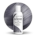 Adore Semi Permanent Hair Color (158 Mystic Grey) | Vegan & Cruelty-Free Grey Hair Dye | No Ammonia, No Peroxide, No Alcohol | 4 Fl Oz