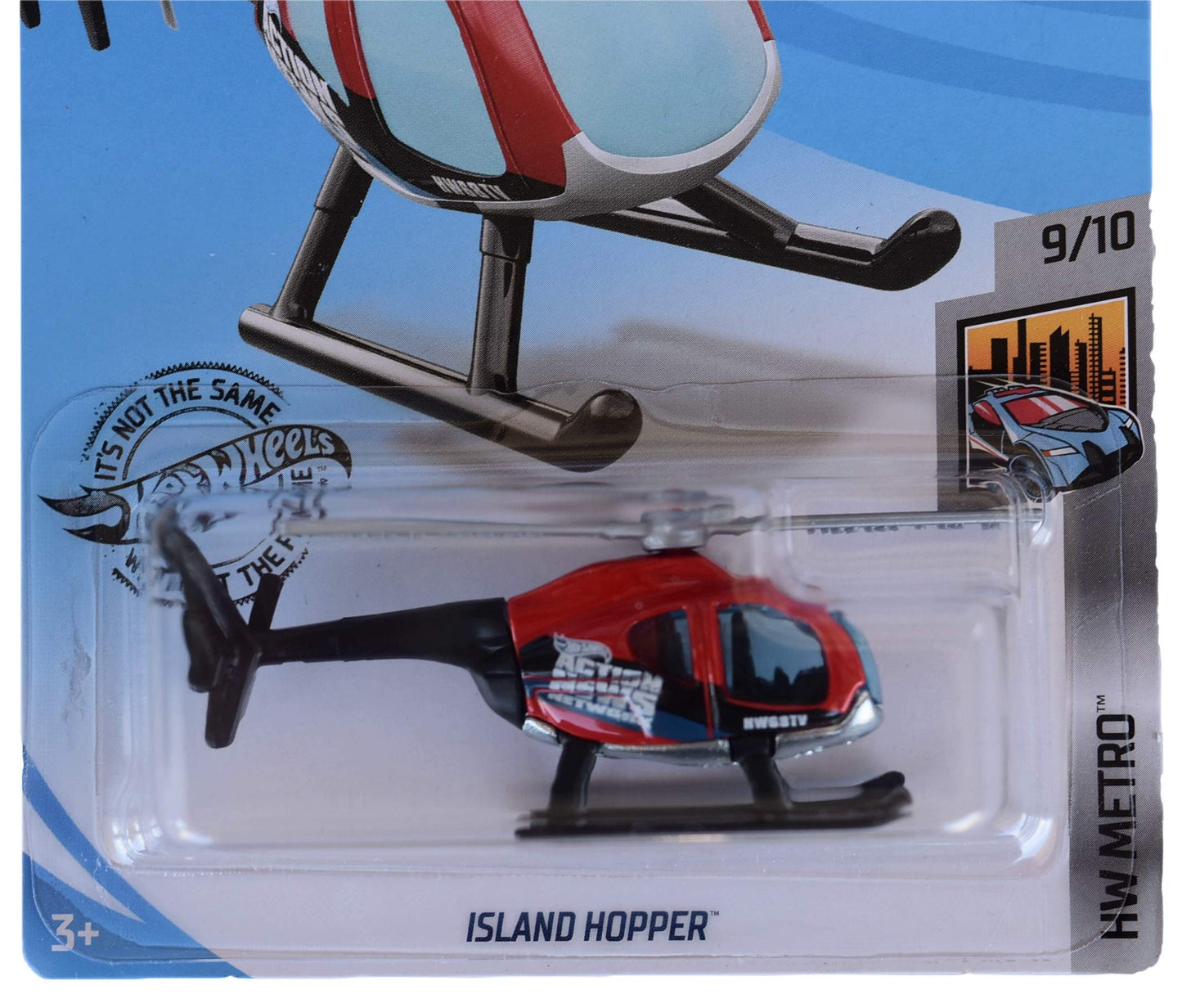 Hot Wheels HW Metro 9/10 Island Hopper 208/250, red