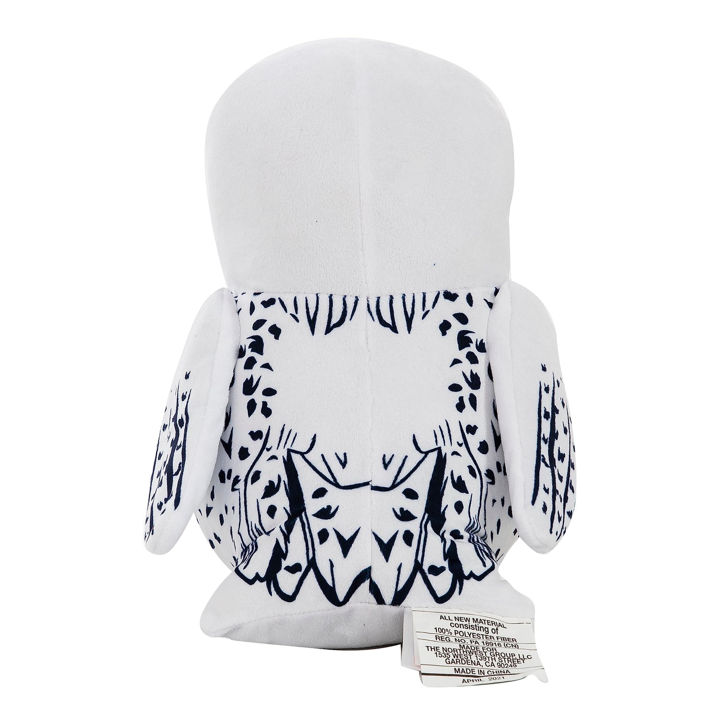 Northwest Character Hugger Pillow & Silk Touch Throw Blanket Set, Stuffed Animal for Kids, Newborn Snuggle Toy, 40" x 50", Harry Potter - Hedwig Magic