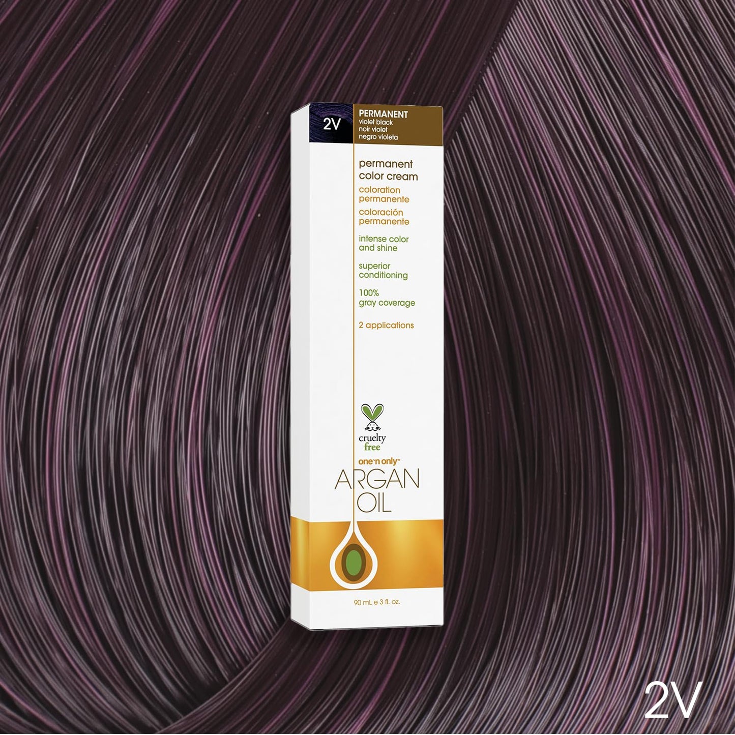 One N' Only Permanent Hair Color - Permanent Hair Dye Made with Argan Oil - Delivers Rich, Accurate Tones with Gray Coverage - Improves Moisture