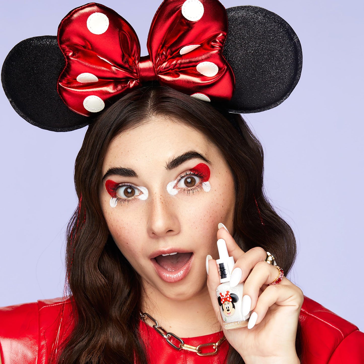 Nailtopia Bio-Sourced Chip Free Nail Lacquer Disney Collection Minnie Mouse - Superfood-Infused Polish - Chip Resistant Formula - Quick-Dry, Long Beauty & Personal Care Nailtopia