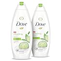 Dove Go Fresh Body Wash For Softer, Smoother Skin After One Shower Cucumber and Green Tea Sulfate Free Bodywash 22 oz 2 Count