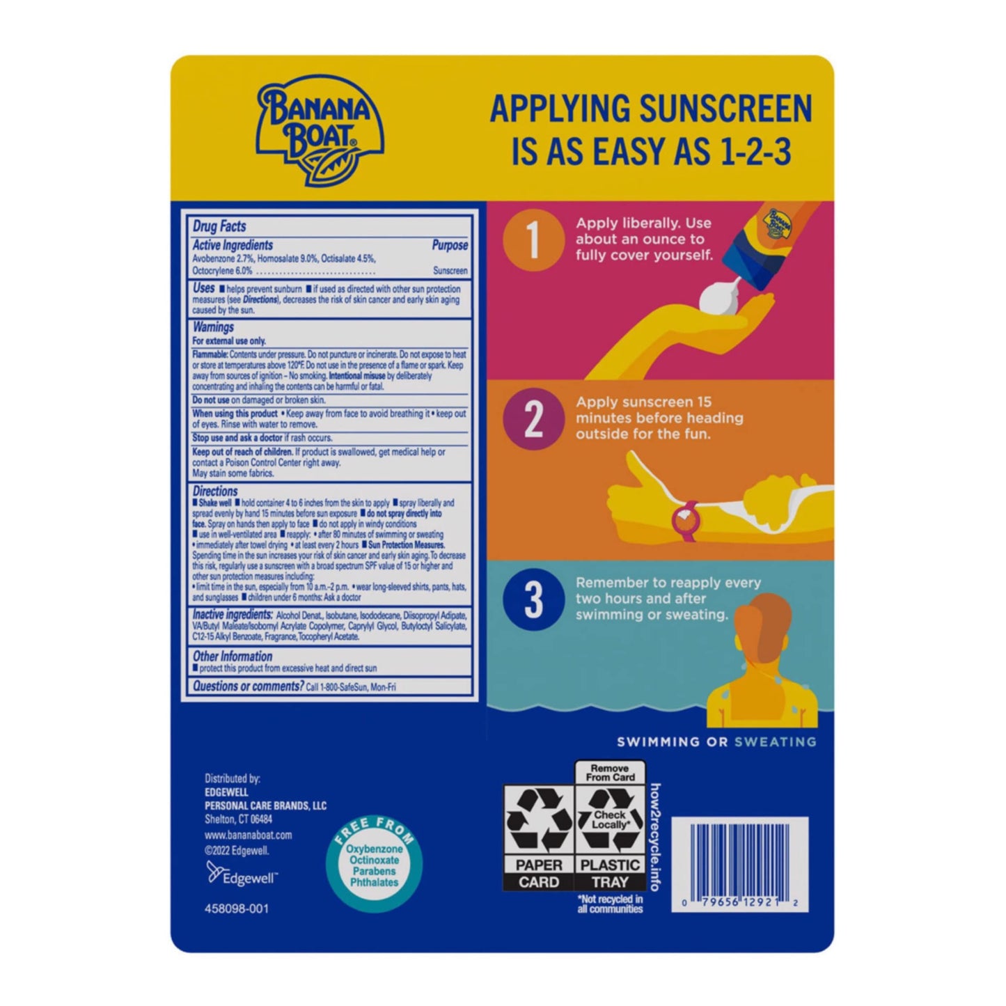 Banana Boat Ultra Sport UltraMist, SPF 50, 6 Ounce (Pack of 3)