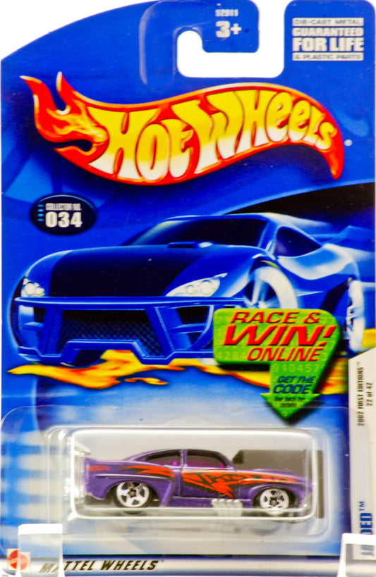 Hot Wheels Jaded 2002 First Editions #034 22 of 42 Race and Win Online Variant Card