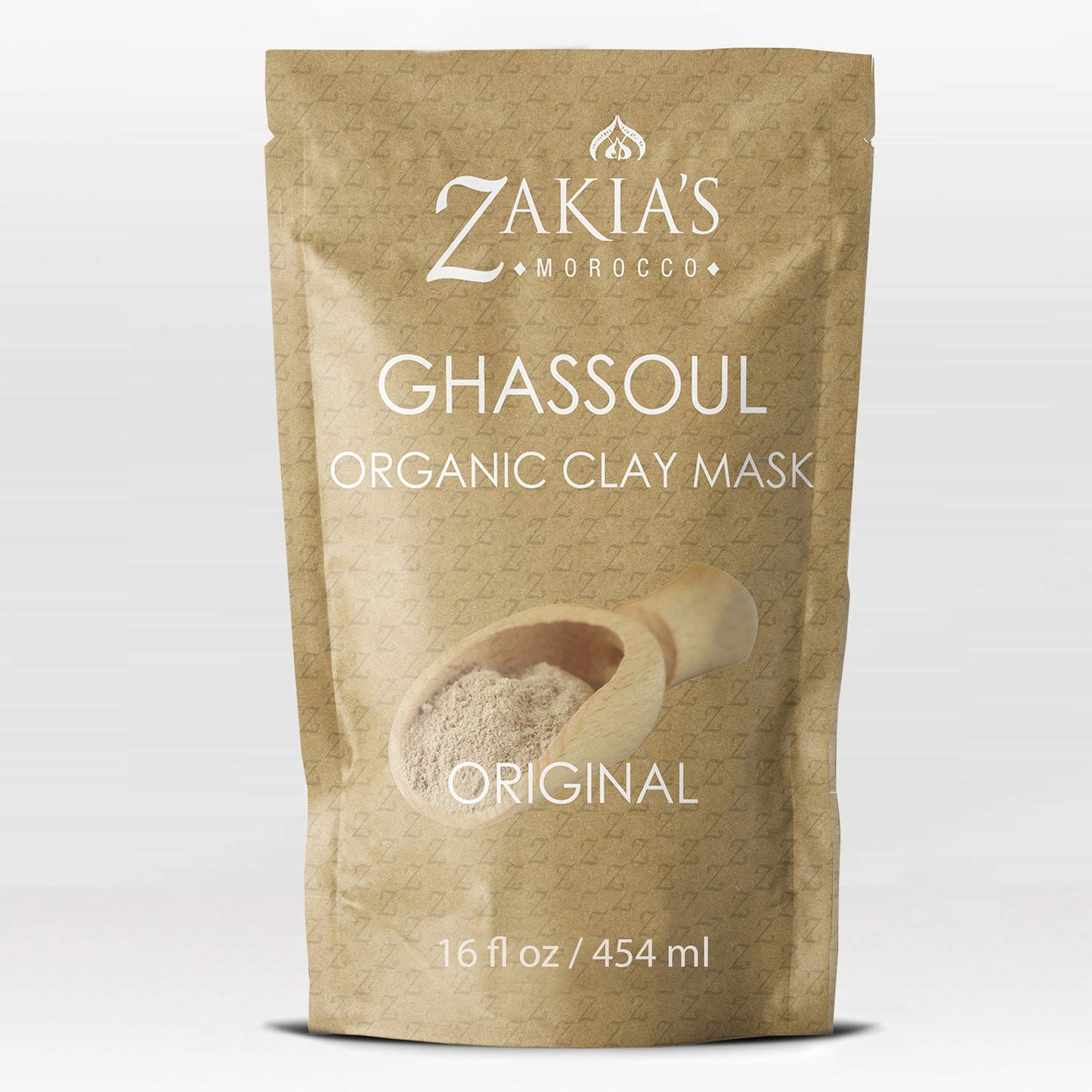 Moroccan Rhassoul Clay Mask - Organic Natural Facial and Body Clay Mask - 1 lb