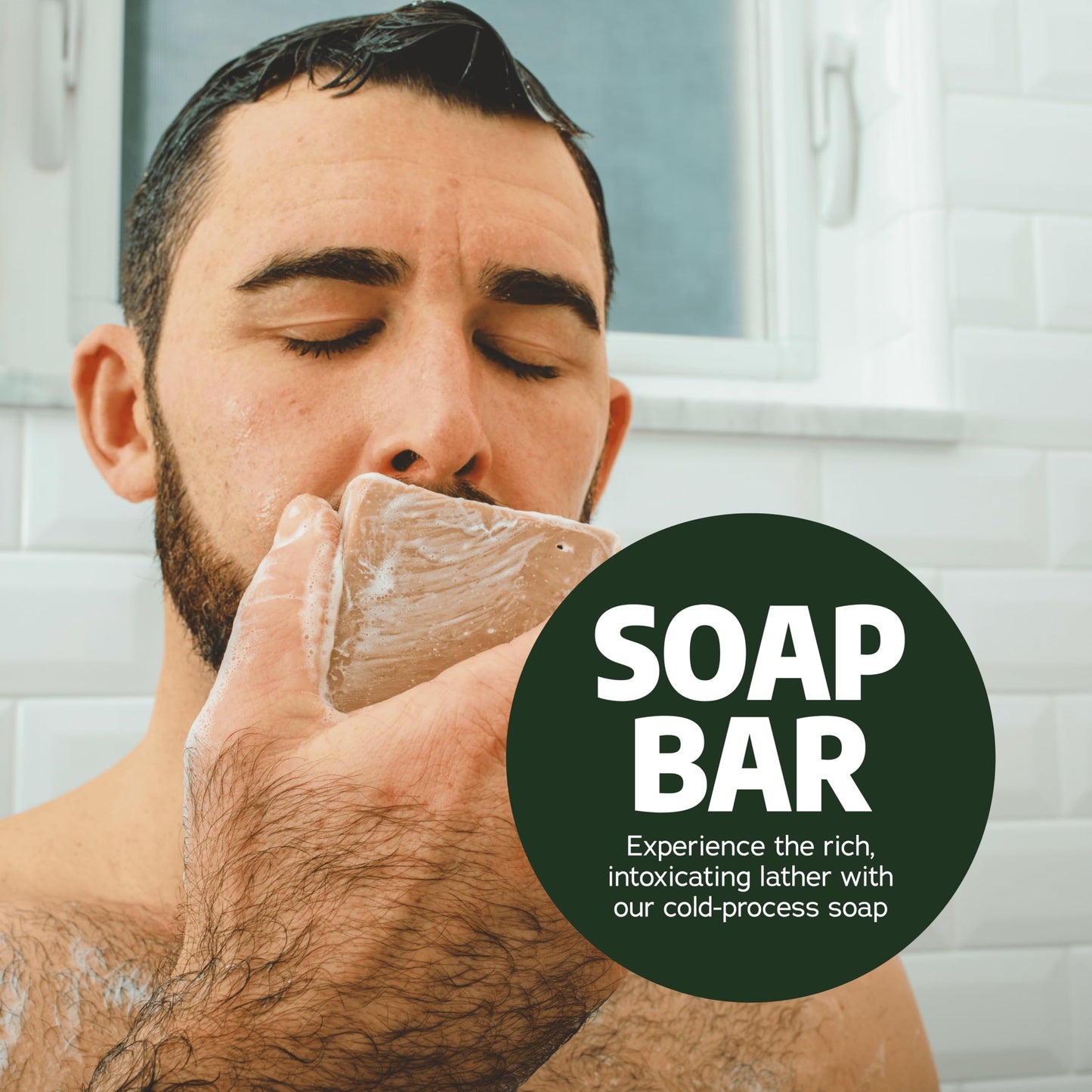 Dr. Squatch Natural Men’s Bar Soap - Cold Process Body Soap Bar with Natural Oils - Gifts for Men - Summer Citrus, Coconut Castaway, Fresh Falls