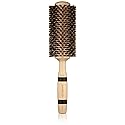 ARROJO Large Round Hair Brush - Large Round Brush for Blow Drying & Styling - Boar Bristle Hair Brush for Volume & Smoothness - Round Hair Brushes