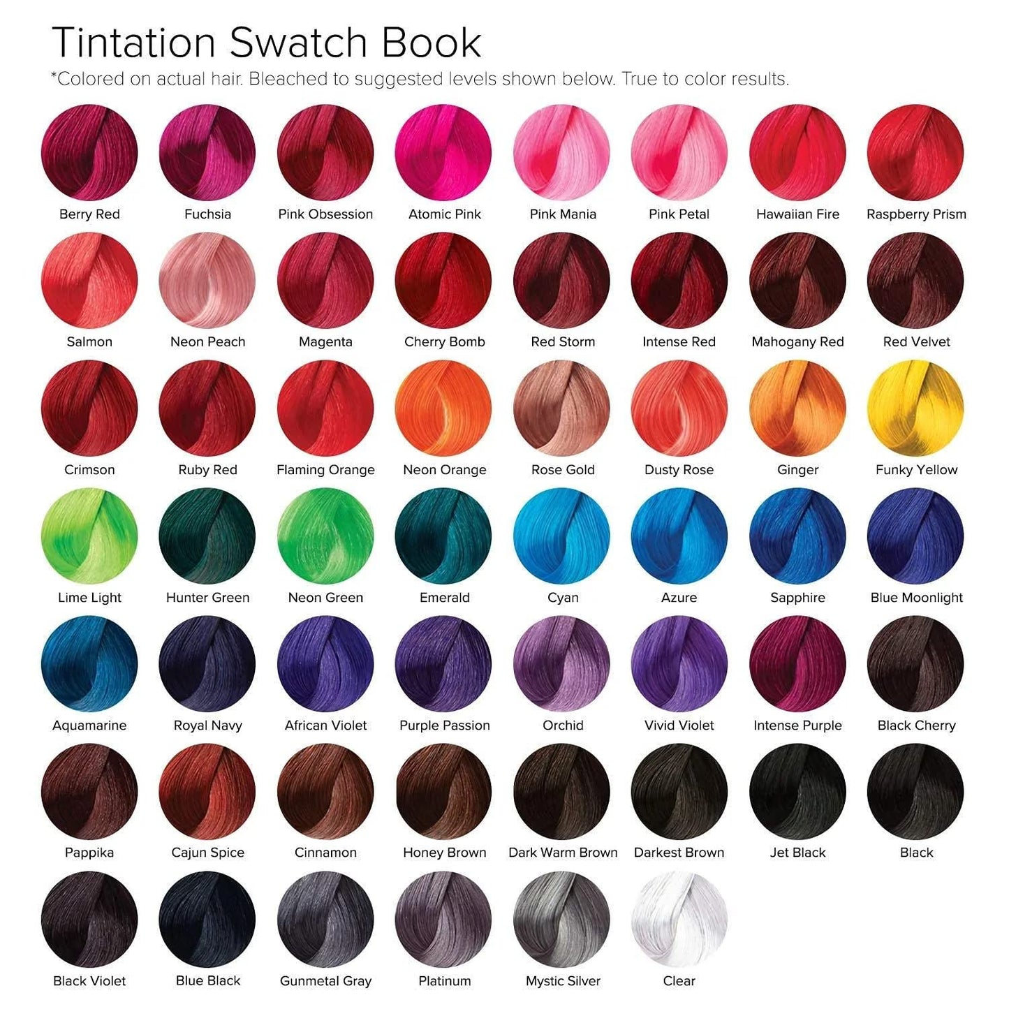 Red by Kiss Tintation Semi-Permanent Hair Color, Aloe Vera Water Based, Argan Oil, Olive Oil, Collagen & Keratin, Long-Lasting Color Dye (Vivid