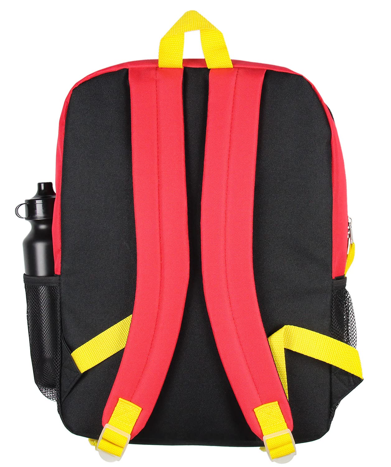 Bioworld DC Comics The Flash 16" Backpack Cinch Bag Water Bottle Lunch Tote 5 Pc Set