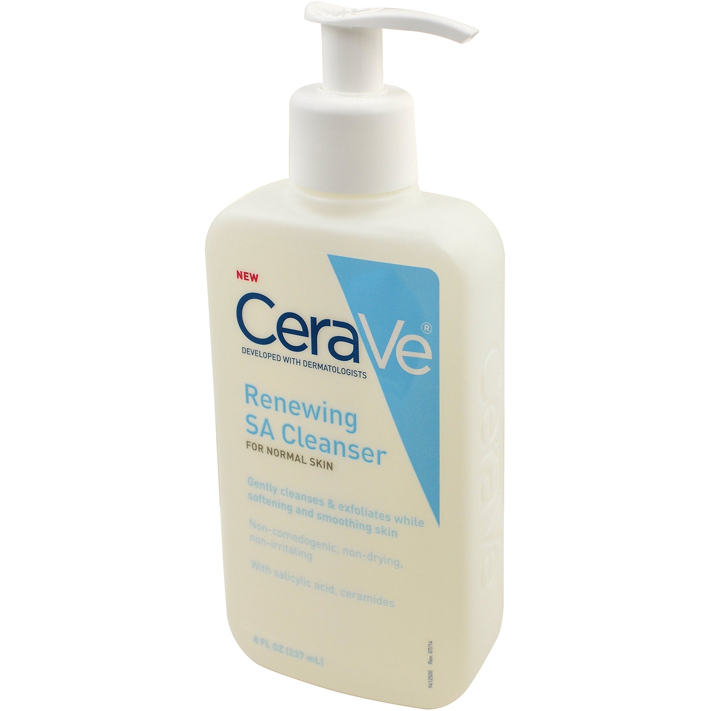 CeraVe Renewing SA Cleanser 8 oz Salicylic Acid Body Cleanser for Rough and Bumpy Skin