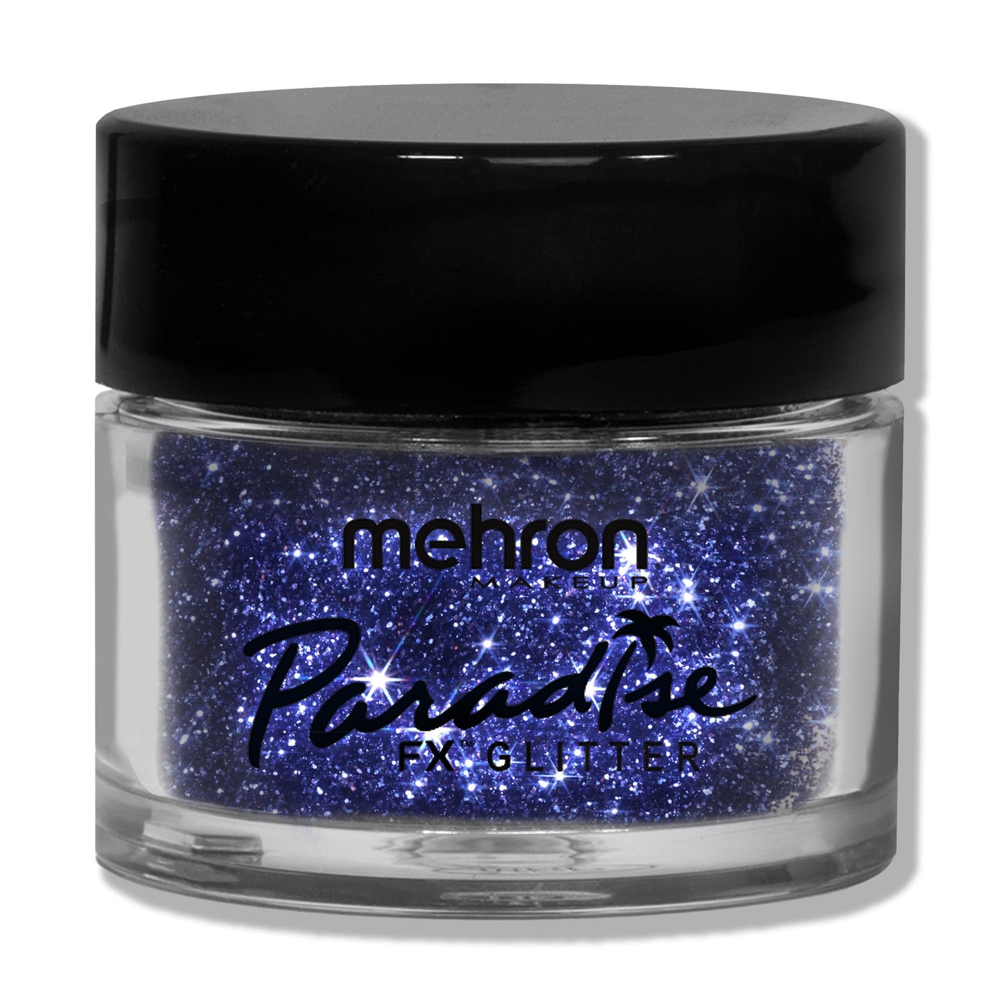 Mehron Makeup Paradise Glitter FX | Professional Cosmetic for Makeup & Art | Vibrant & Shimmering Loose Glitter .25 oz (7 g) (Purple)