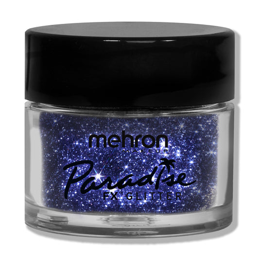 Mehron Makeup Paradise Glitter FX | Professional Cosmetic for Makeup & Art | Vibrant & Shimmering Loose Glitter .25 oz (7 g) (Purple)