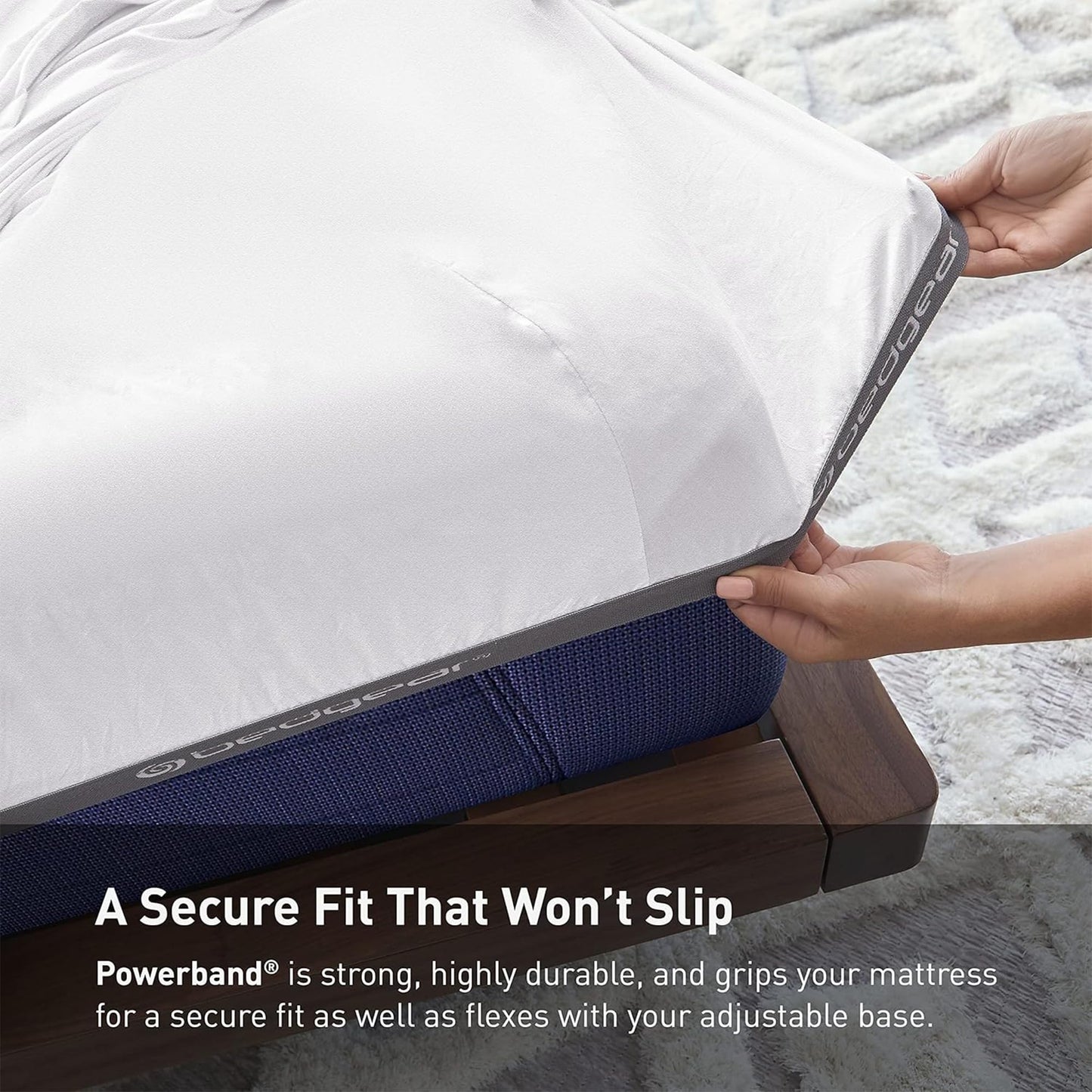 Bedgear Hyper-Wool Bed Sheet Set - Warm, Breathable Moisture-Wicking for Dry Sleep Environment - Soft Fabric - Fitted Sheet, Flat Sheet, Pillowcases,