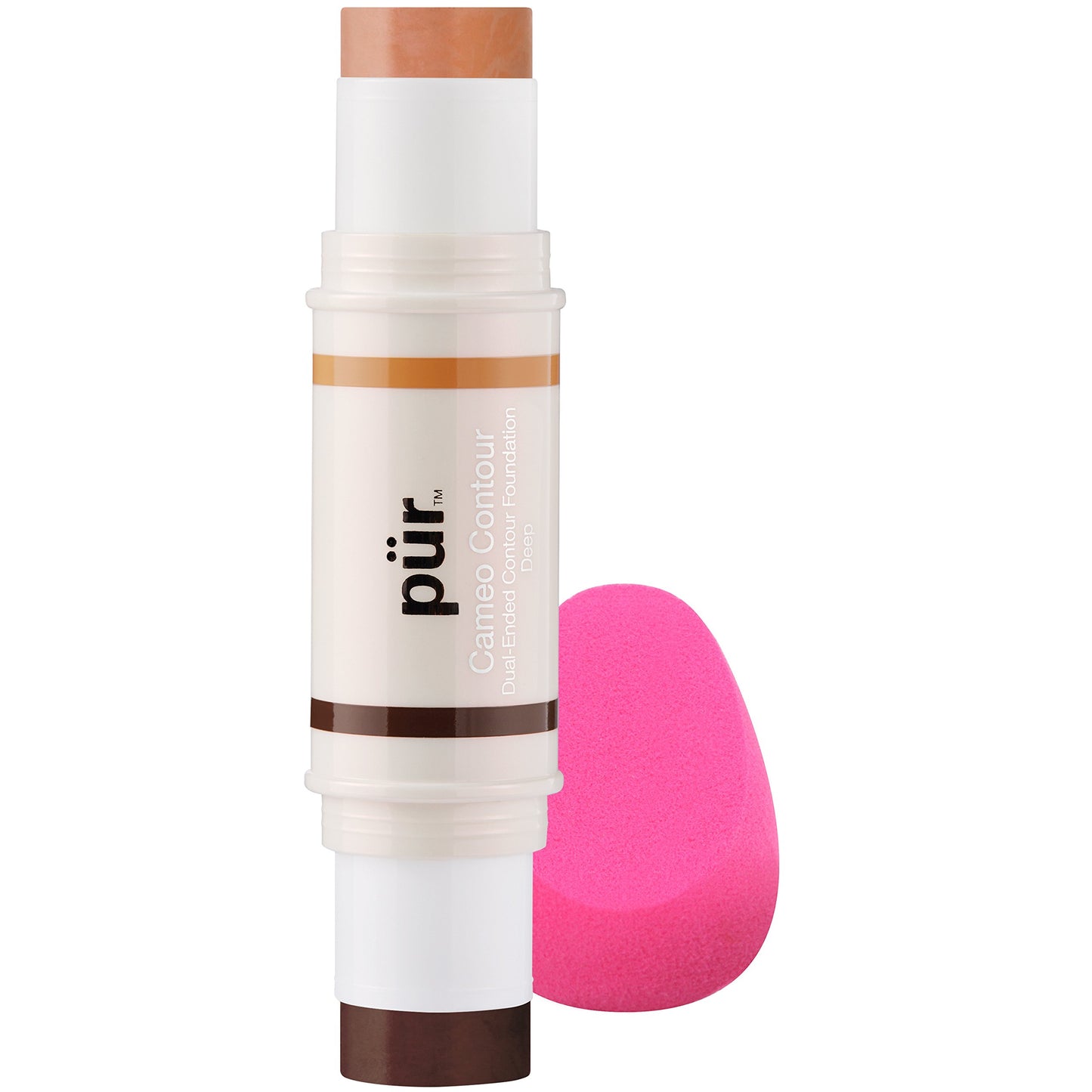 PÜR MINERALS Cameo Contour & Highlight Stick in Deep, 0.3 oz