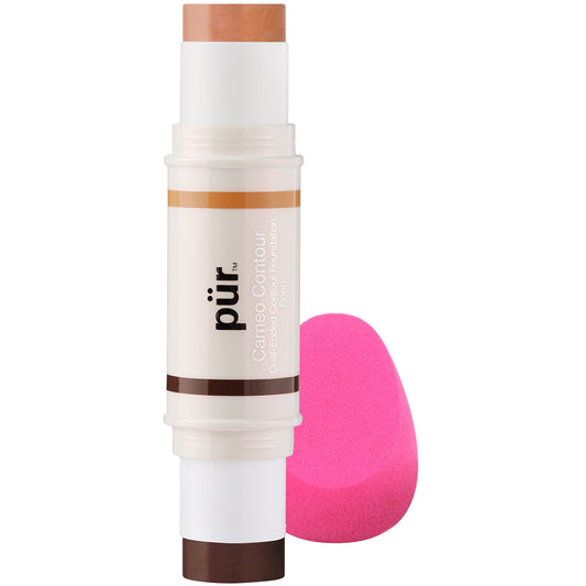 PÜR MINERALS Cameo Contour & Highlight Stick in Deep, 0.3 oz