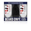 Billy Jealousy USA Beard Envy Facial Hair Refining Kit with Beard Wash Facial Hair Control and Boar Bristle Brush for Clean, Hydrated, Soft, Tamed
