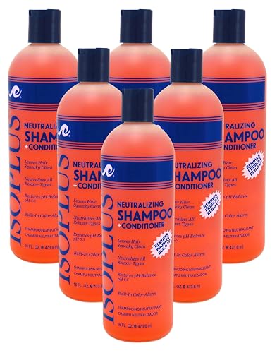Isoplus Neutralizing Shampoo + Conditioner 16 Ounce (473ml) (6 Pack)