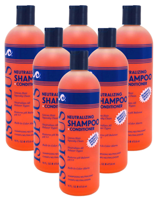 Isoplus Neutralizing Shampoo + Conditioner 16 Ounce (473ml) (6 Pack) Beauty & Personal Care Isoplus