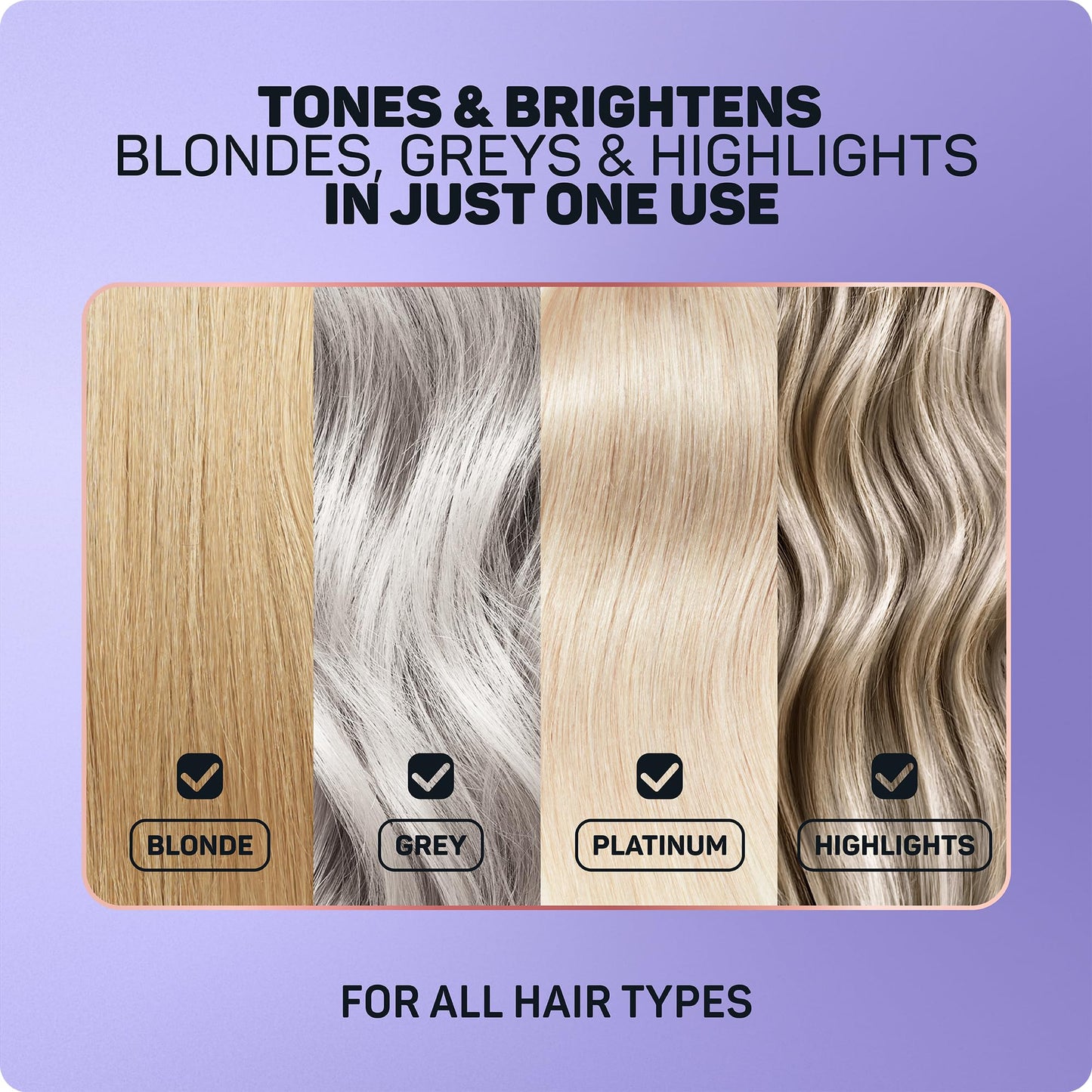 Marc Anthony Repair Blonde Purple Shampoo and Conditioner Set