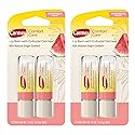 Carmex Comfort Care Lip Balm Sticks with Colloidal Oatmeal, Watermelon Blast Flavor, 4 Count (2 Packs of 2)