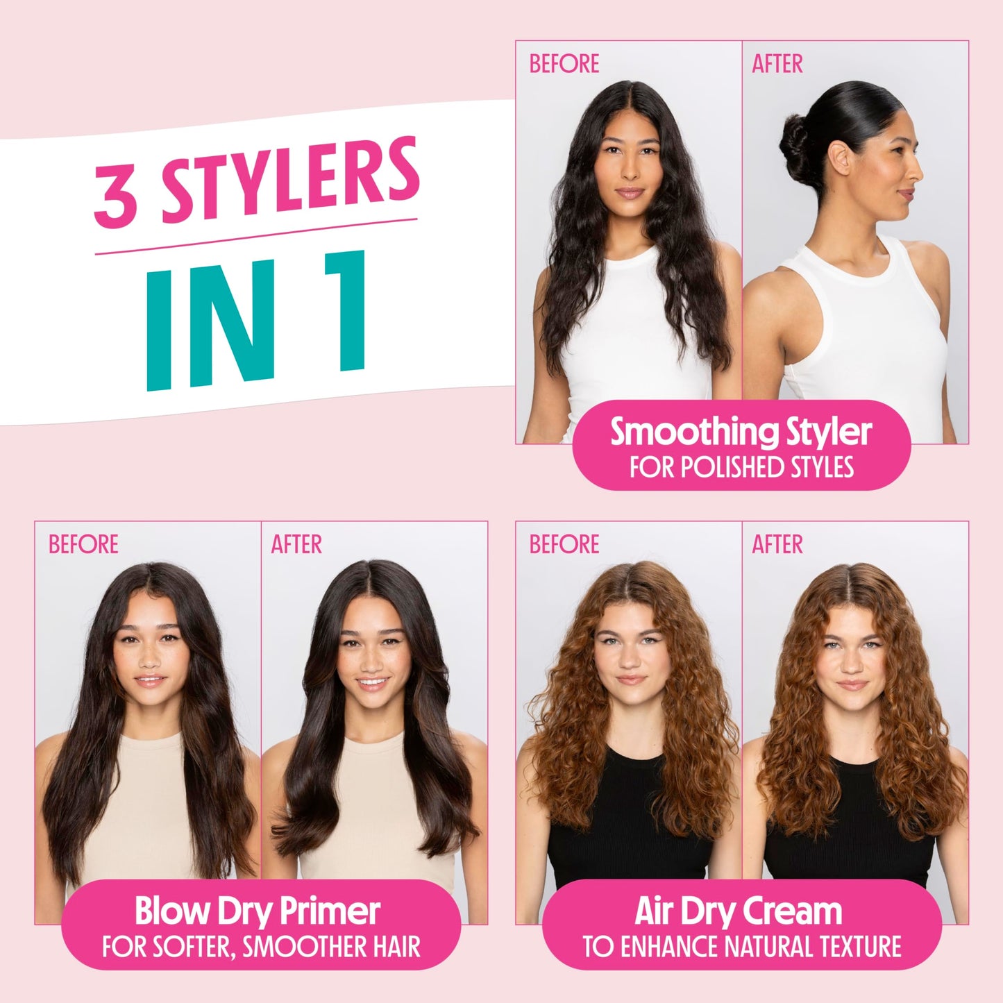 Not Your Mother's All Eyes On Me 3-in-1 Hair Styling Cream with UV Protection - Styling Cream for All Hair Types Beauty and Personal Care Not Your Mother's