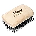 Fuller Brush Beard & Mustache Brush - Natural Boar Bristles for Gentle Grooming & Styling - Maple Wood Handle - Comfortable Grip - Ideal for All Beard