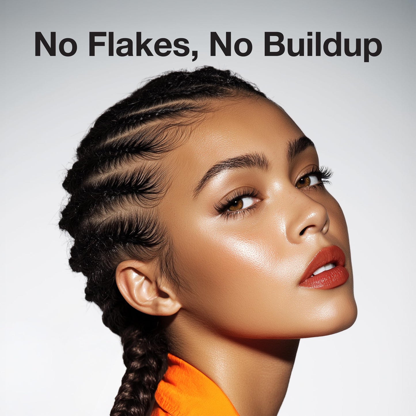 Lux Collection Braiding Gel & Braid Sealer for Box Braids - Braid Lux Gel for Braids, Locs & Twists with Castor Oil & Biotin, Non-Flaking, High Shine