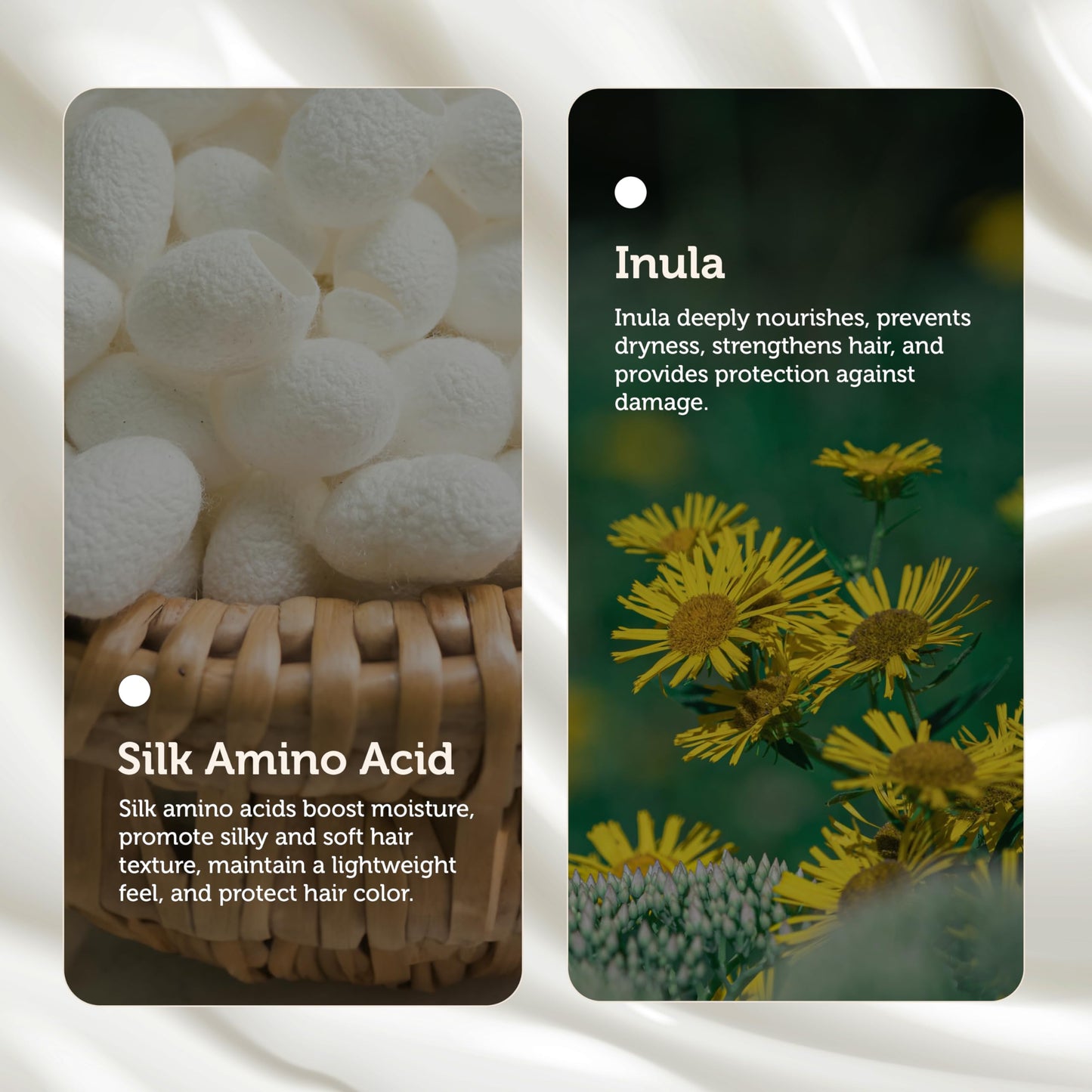 e.fek.tiv beauty Inula Plus Silk Amino Acids Leave In Conditioner-Deeply Nourishes Hair-Provides a Boost of Moisture-Leaves Tresses Silky