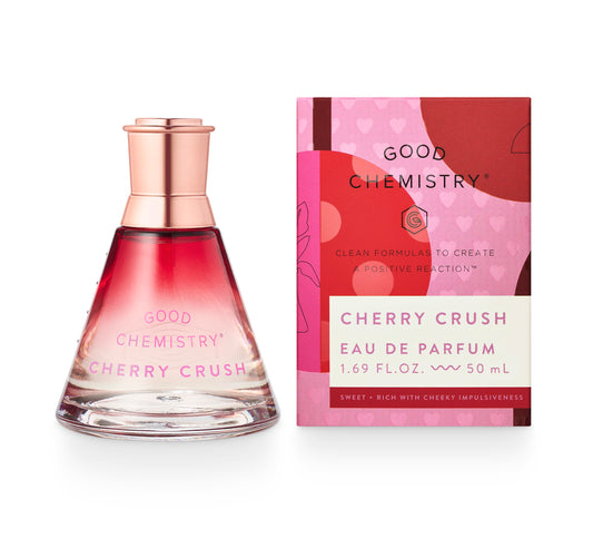 Good Chemistry Cherry Crush Eau de Parfum 1.7 fl oz - Long-Lasting Perfume with Wild Cherry, Sandalwood, & Vanilla Bean - Sweet, Clean & Vegan