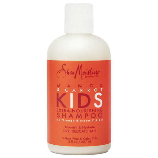 SheaMoisture Kids Shampoo, Extra-Nourishing Mango & Carrot Shampoo with Shea Butter, 8 oz Beauty and Personal Care Shea Moisture Default Title