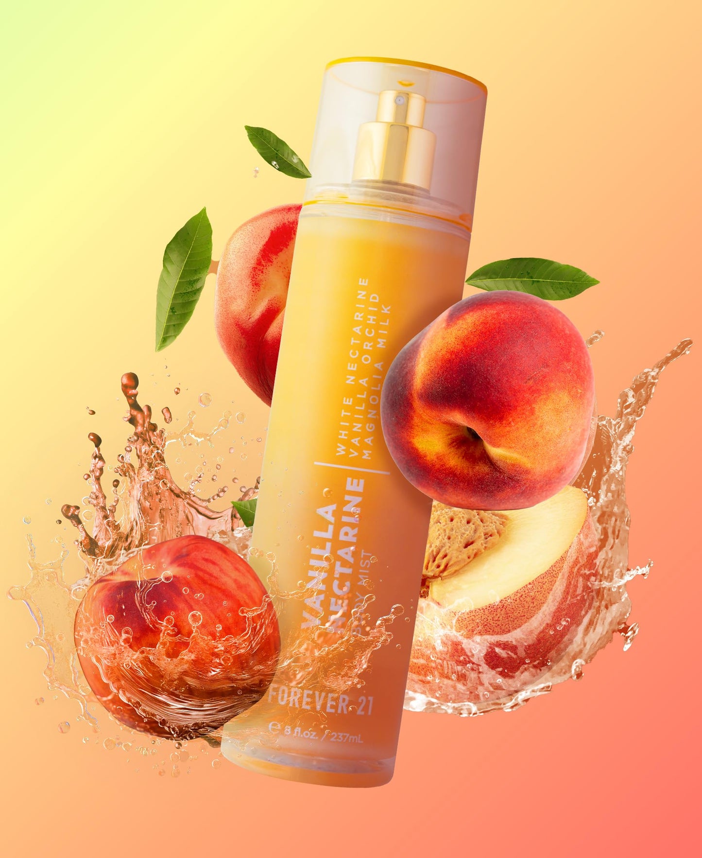 Forever 21 Vanilla Nectarine Body Mist, 8 fl. oz.