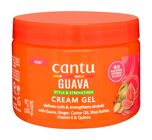 Cantu Guava Style & Strengthen, Cream Gel, 12 oz (340 g)