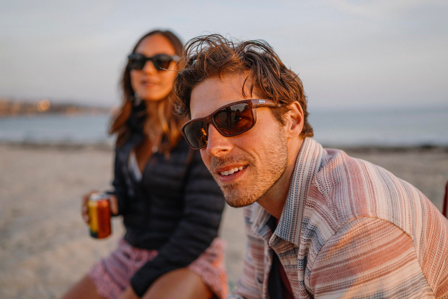 Suncloud Mayor Polarized Sunglasses - 100% UV Protection - Comfortable Fit, Trendy Design - for Men & Women - Matte Tortoise + Polarized Sienna