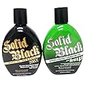 2 Pack - Millennium Tanning Solid Black Special Reserve 200x + Millennium Tanning Solid Black Hypoallergenic Tan Maximizer w Hemp