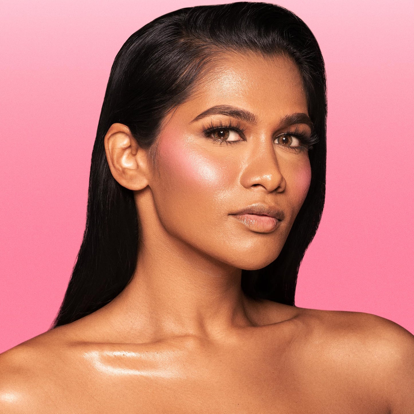 Juvia's Place Blushed Liquid BlushLighter - Blush Lily Glow - Liquid Blush for Cheeks with Luminous Glow, Long-Wearing, Buildable & Highly-Pigmented