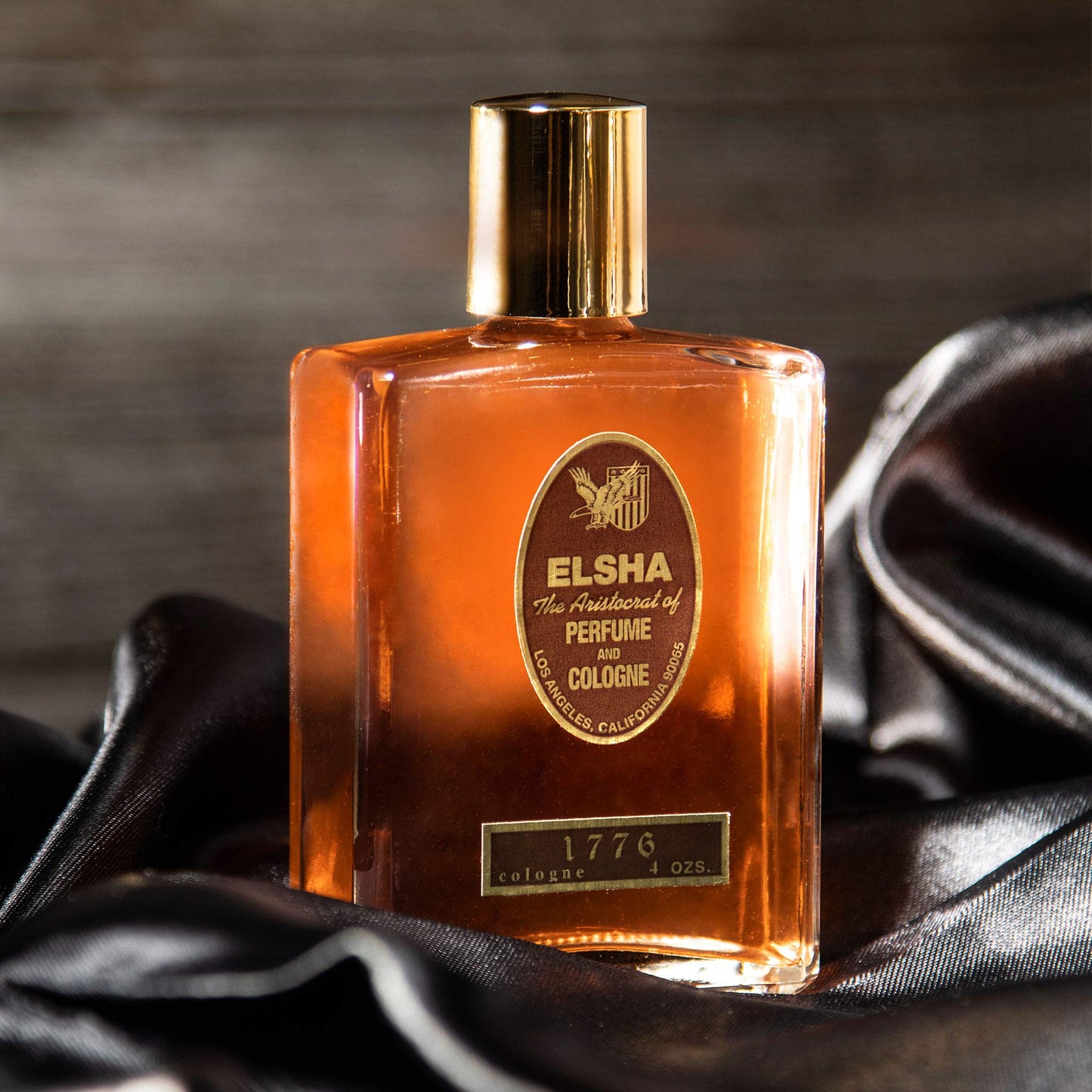 ELSHA Cologne 1776 - Long?Lasting Luxury Fragrance for Men & Women - Classic Woodsy, Spicy, Leather Scent - Made in USA - 8 fl oz Splash
