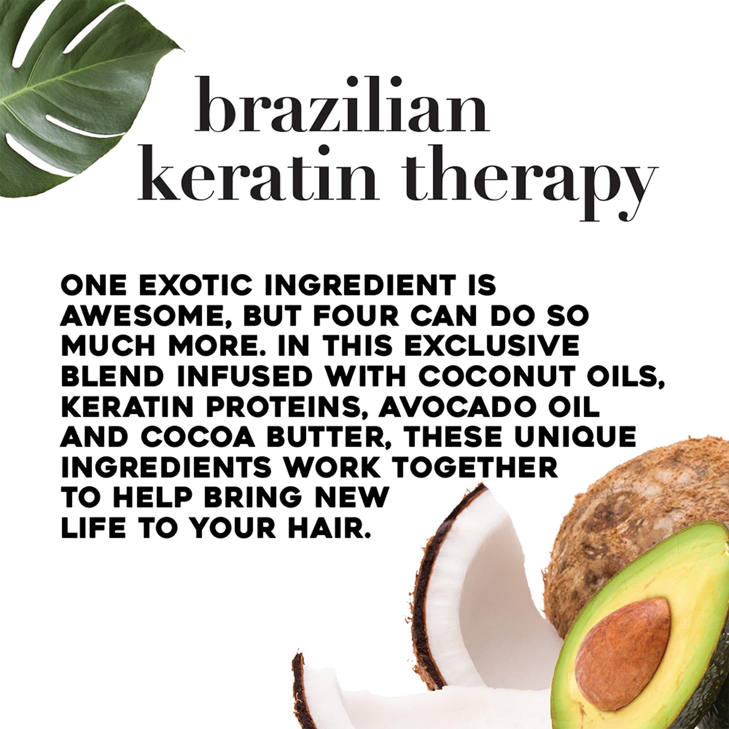 OGX Ever-Straightening + Brazillian Keratin Therapy Conditioner, 13 Ounce